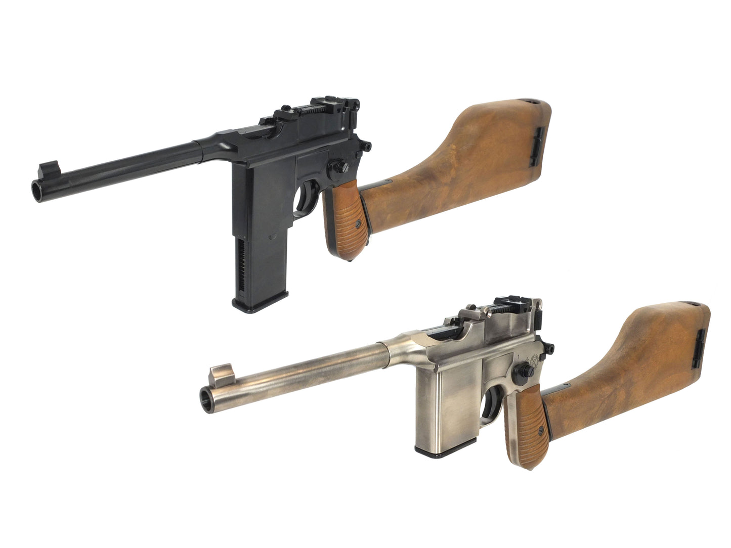 WE Mauser M712 Gas Blowback Airsoft Pistol.