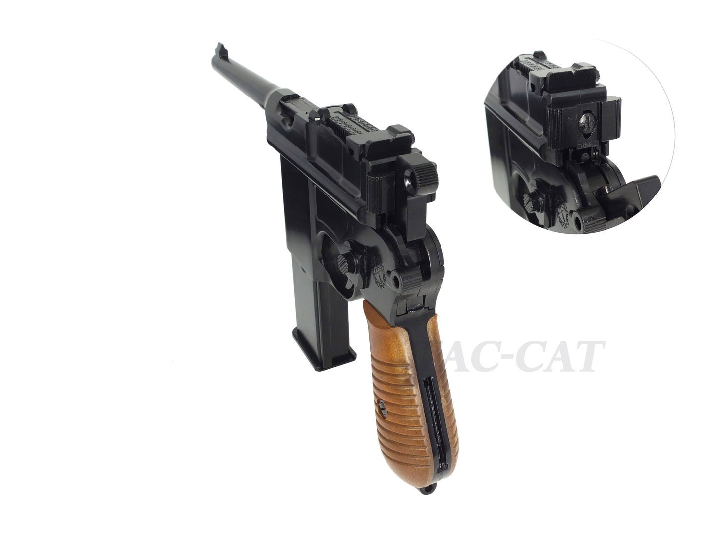 WE Mauser M712 Gas Blowback Airsoft Pistol.