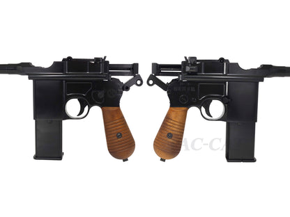 WE Mauser M712 Gas Blowback Airsoft Pistol.