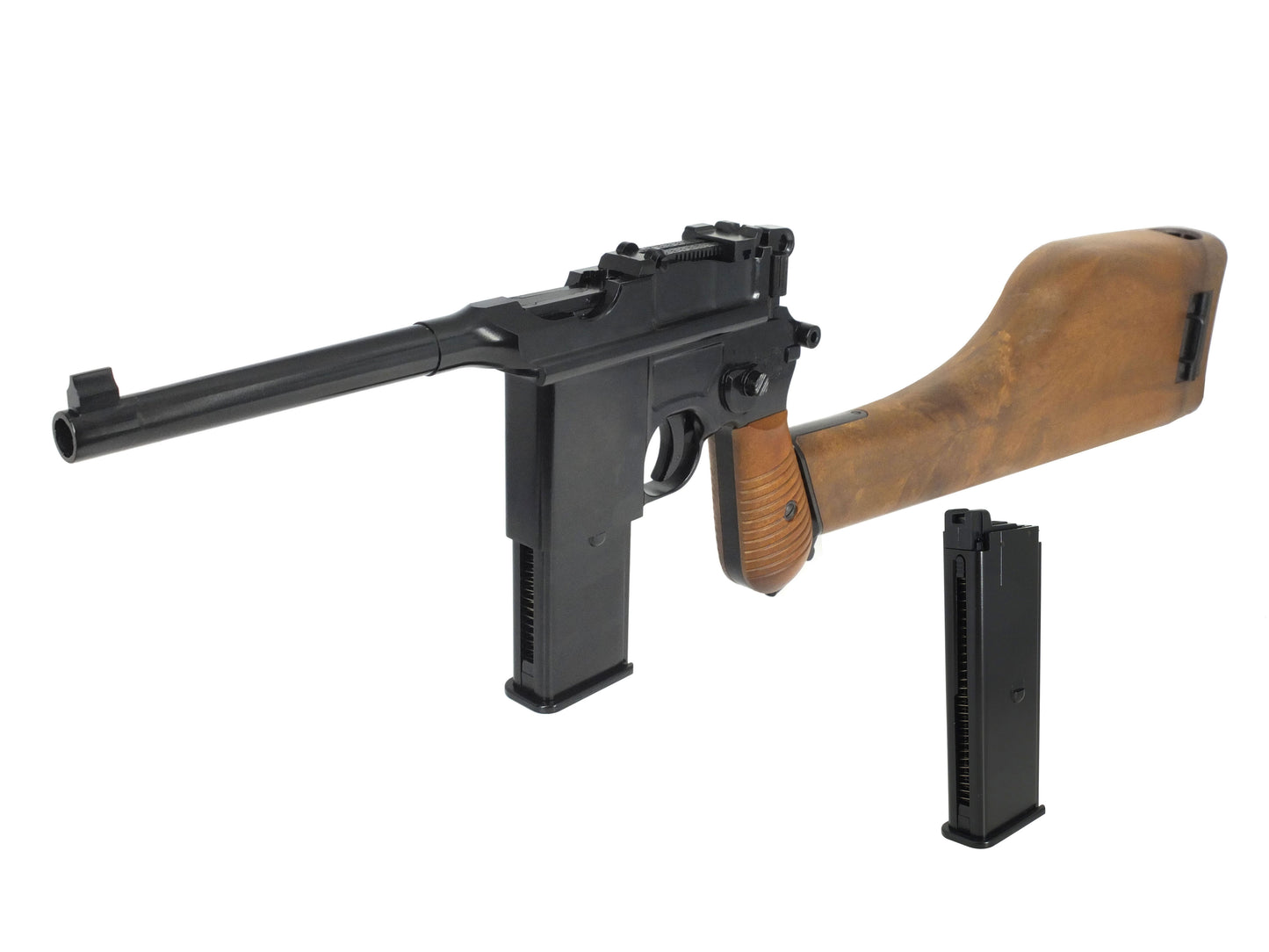 WE Mauser M712 Gas Blowback Airsoft Pistol.