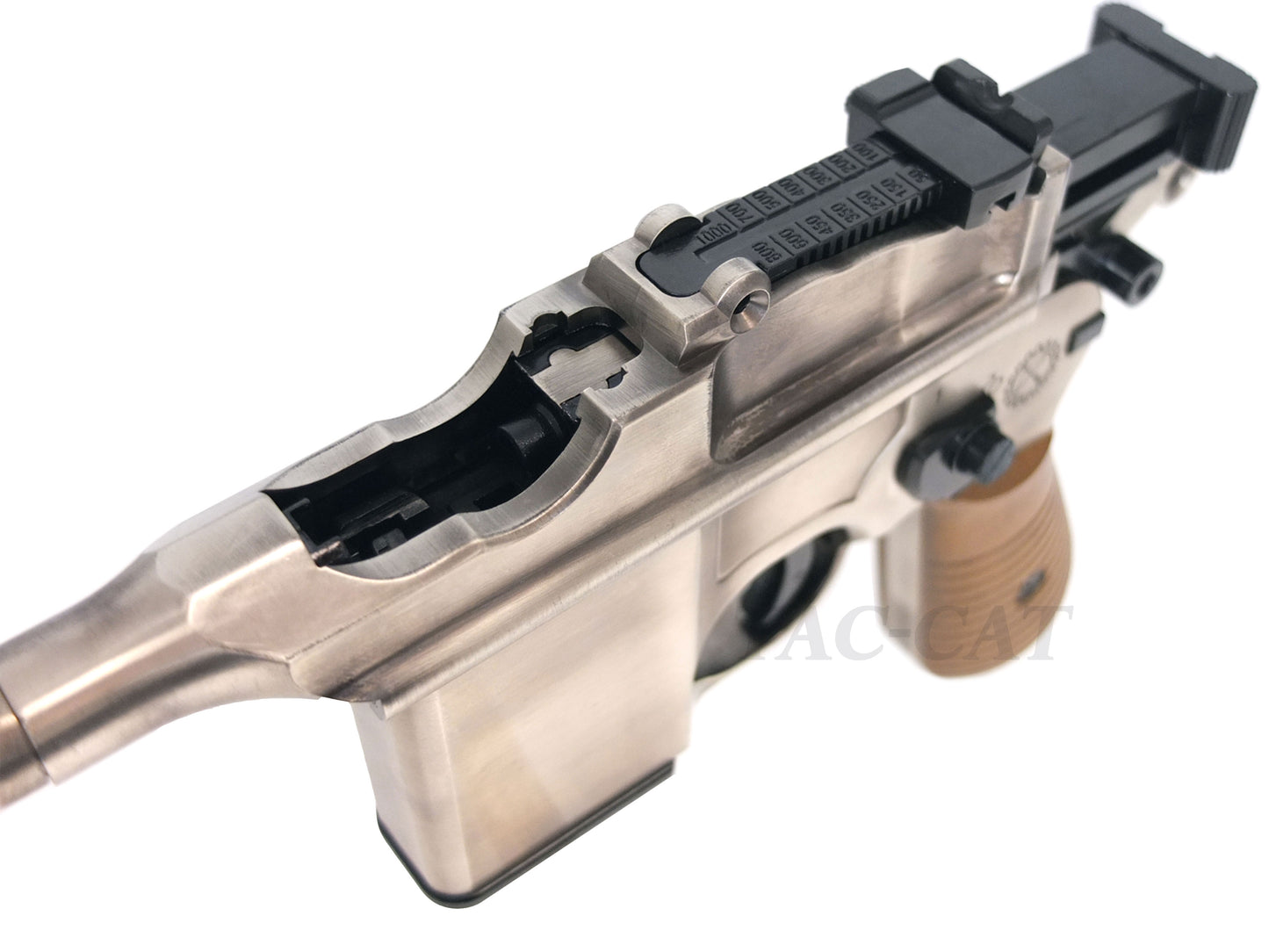 WE Mauser M712 Gas Blowback Airsoft Pistol.