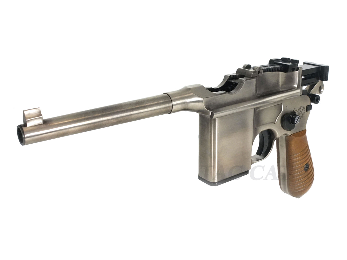 WE Mauser M712 Gas Blowback Airsoft Pistol.