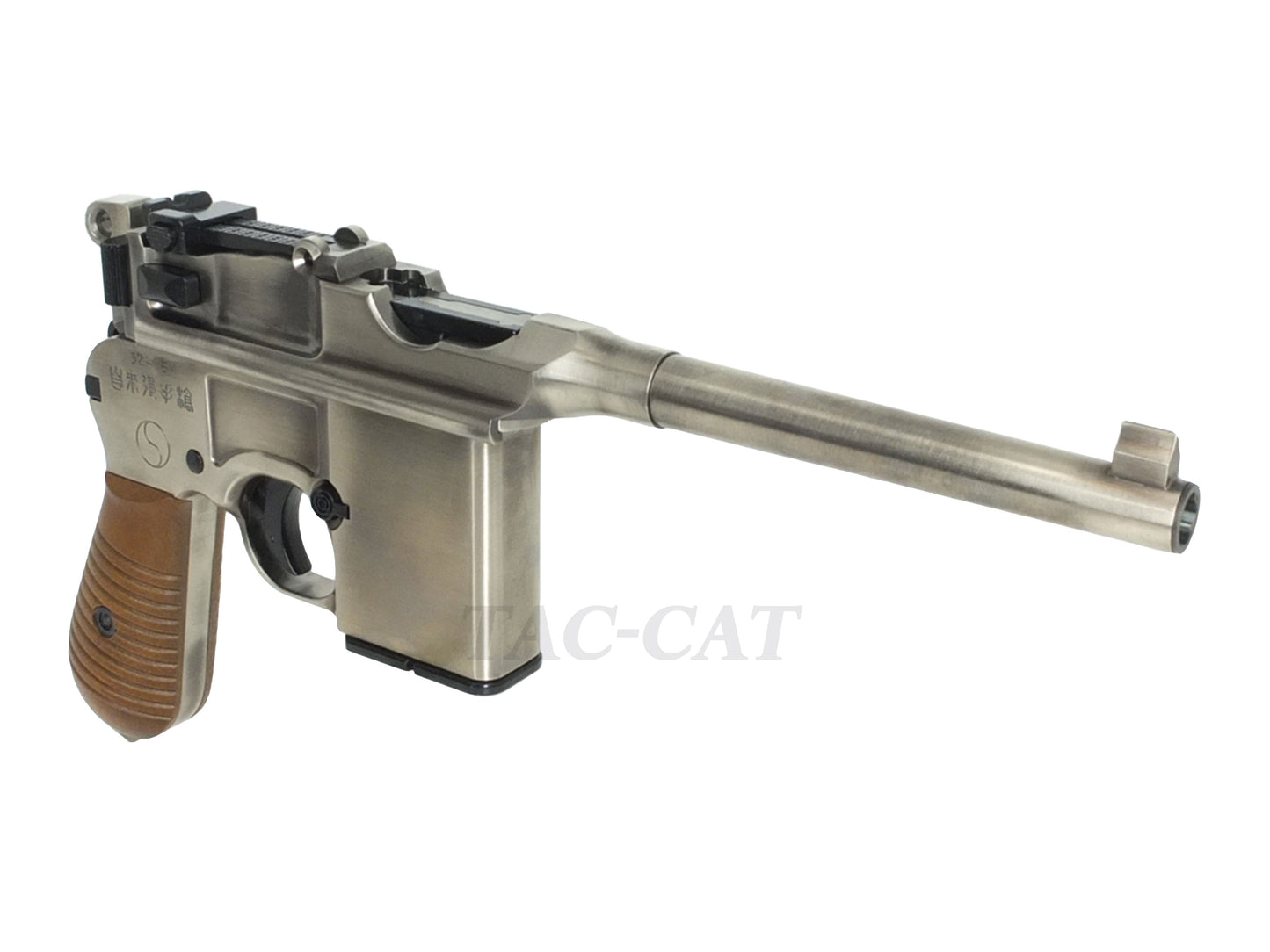 WE Mauser M712 Gas Blowback Airsoft Pistol.