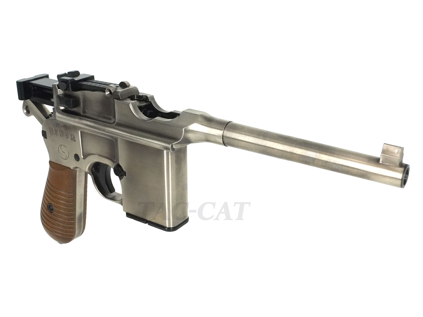 WE Mauser M712 Gas Blowback Airsoft Pistol.