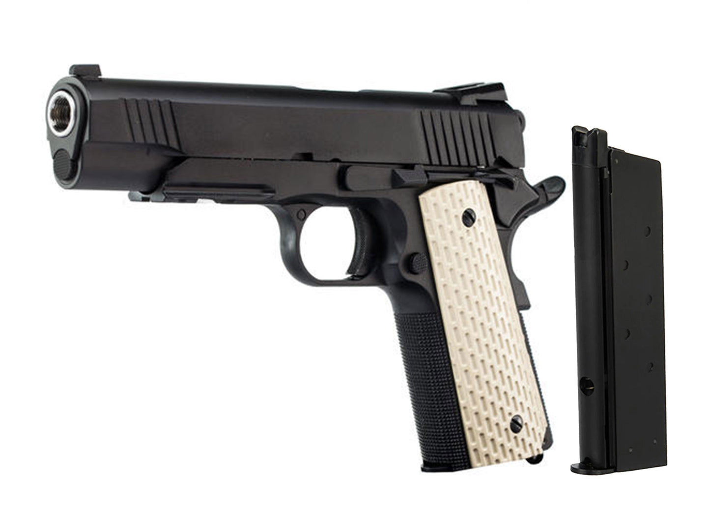 WE KIMBER Warrior M1911 블로우백 가스건.