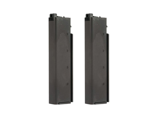 CYBERGUN | WE Auto-Ordnance Licensed Thompson M1A1 기관단총 30발 가스탄창.
