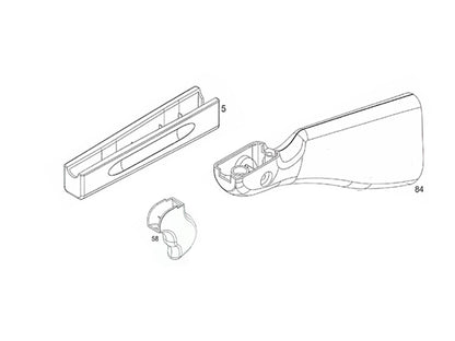 【純正部品】CYBERGUN | WE Auto-Ordnance Licensedトンプソン M1A1 サブマシンガン パーツ.