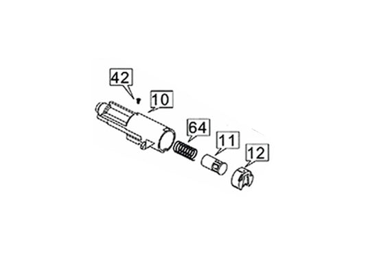 WE M9 / M92F Series Airsoft Pistol Replacement Part.