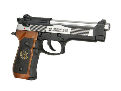 WE Samurai Edge Biohazard M9 Gas Blowback Airsoft Pistol.