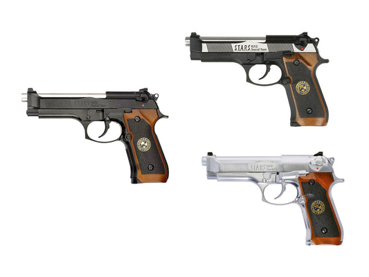 WE サムライ・エッジ Samurai Edge Biohazard M9 ガスブ ローバック ハンドガン.