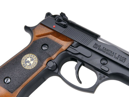 WE Samurai Edge Biohazard M9 Gas Blowback Airsoft Pistol.