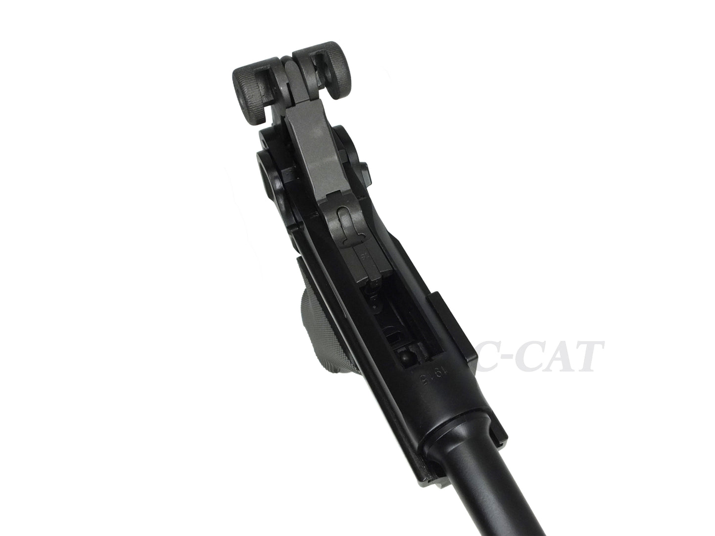 WE Luger P08 4INCH Gas Blowback Airsoft Pistol.