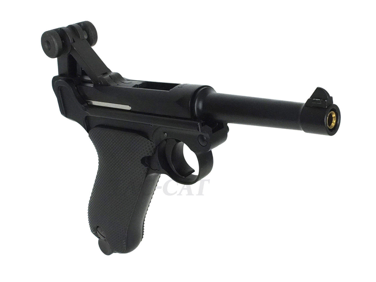 WE Luger P08 4INCH Gas Blowback Airsoft Pistol.