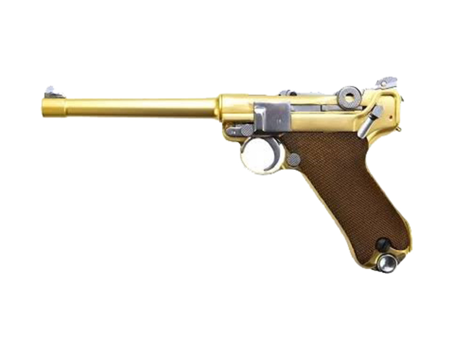 WE LUGER P08 魯格 6吋 氣動退鏜 瓦斯手槍.