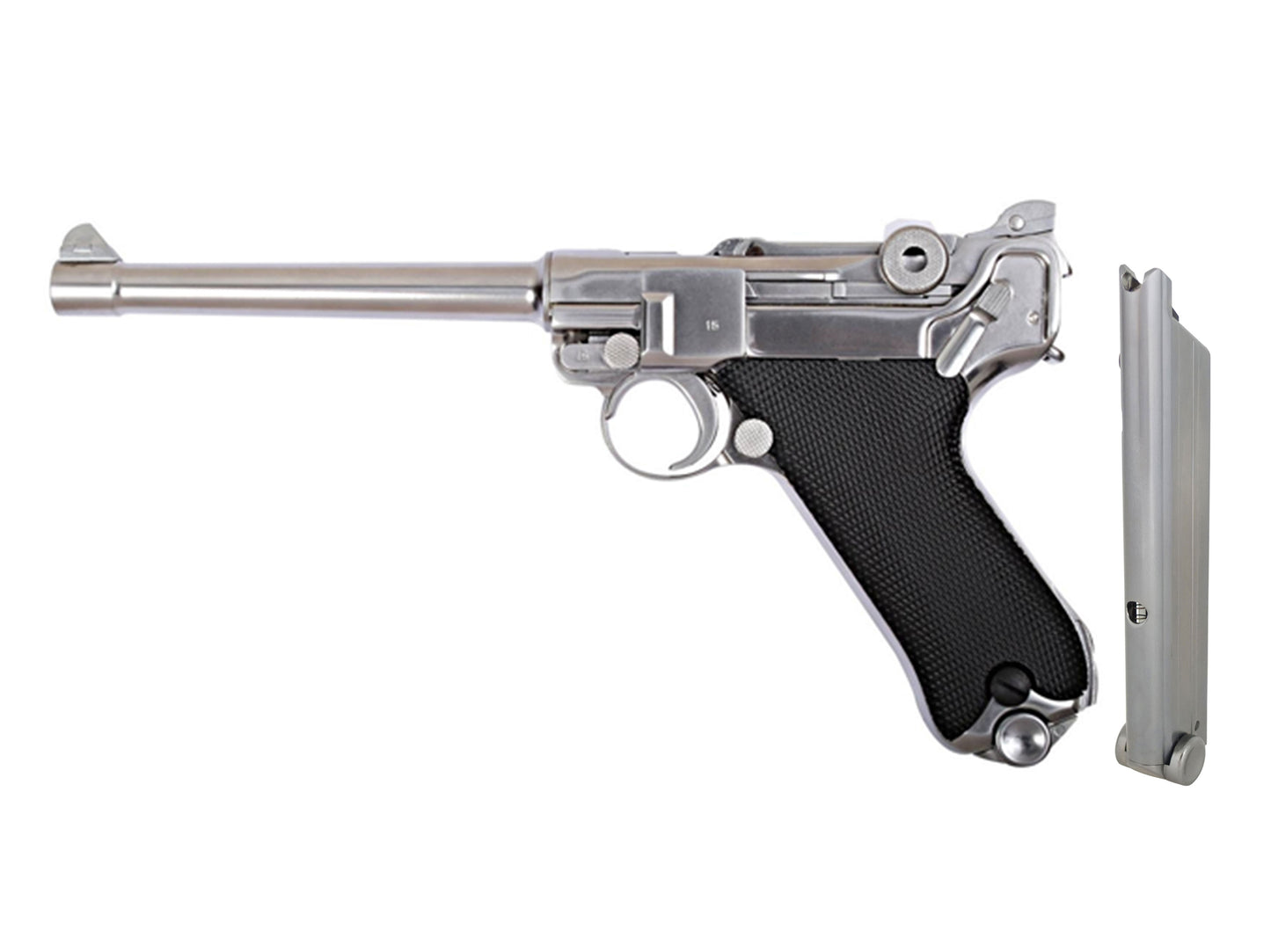 WE LUGER P08 魯格 6吋 氣動退鏜 瓦斯手槍.