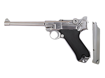 WE LUGER P08 魯格 6吋 氣動退鏜 瓦斯手槍.