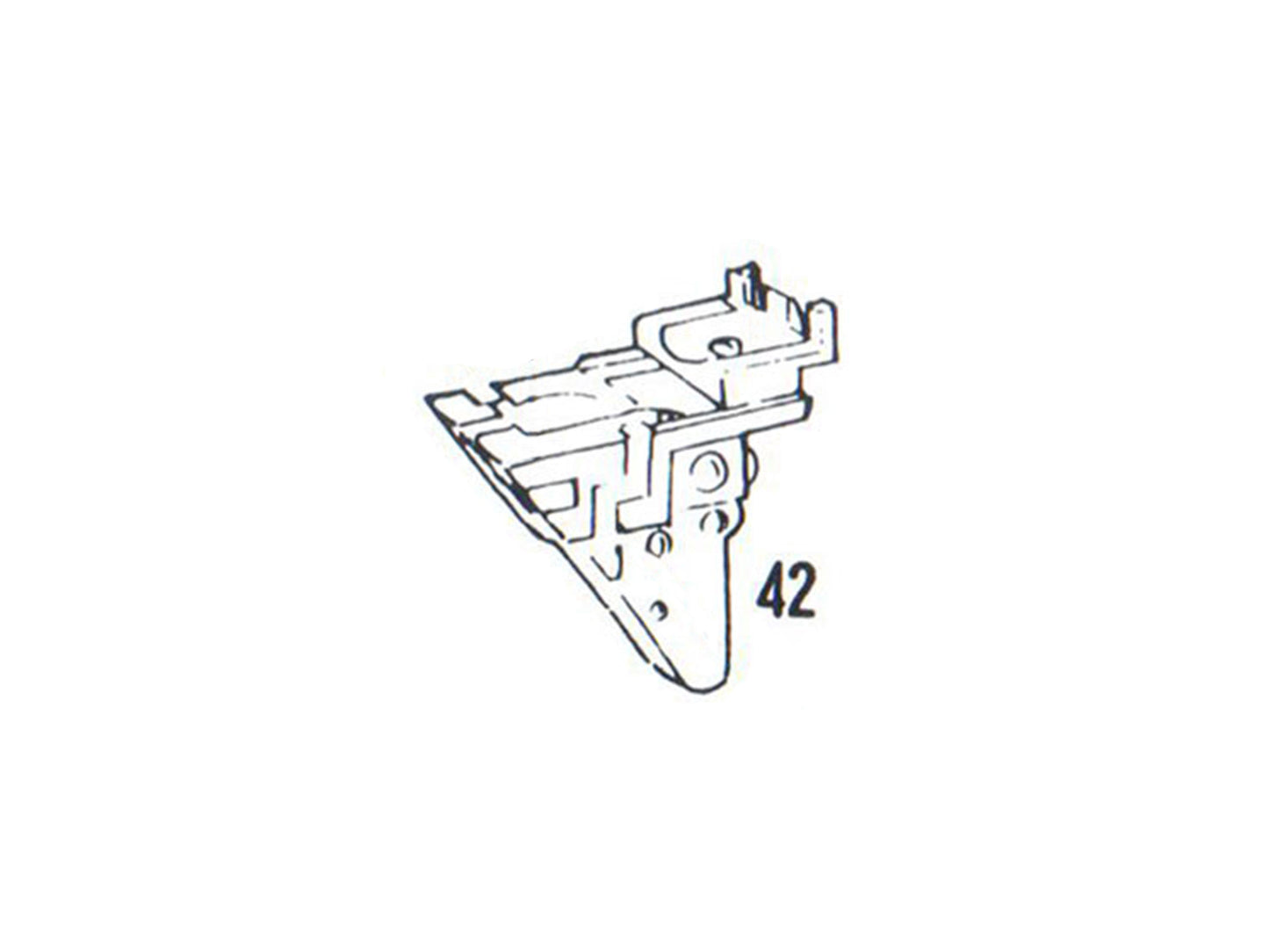 WE Luger 루거 P08 Series 블로우백 가스건 순정부품.