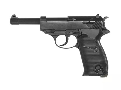 WE WALTHER P38 ( P38-L ) Gas Blowback Airsoft Pistol.