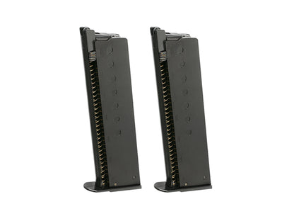 WE WALTHER P38 Series 14rds Airsoft Gas Magazine.
