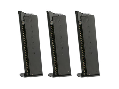 WE WALTHER P38 Series 14rds Airsoft Gas Magazine.