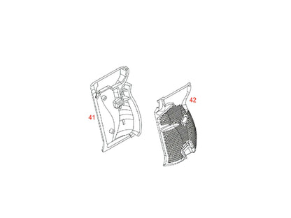 WE WALTHER P38 Series Airsoft Pistol Replacement Part.