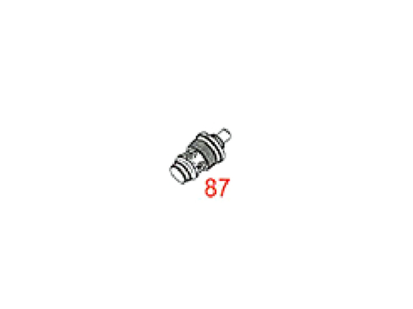 WE WALTHER P38 Series Airsoft Pistol Replacement Part.