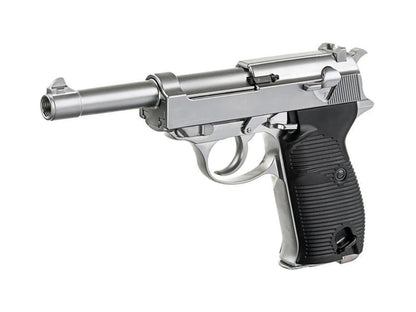 WE WALTHER P38 ( P38-L ) Gas Blowback Airsoft Pistol.