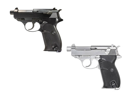 WE WALTHER P38K Gas Blowback Airsoft Pistol.