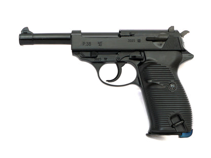 WE WALTHER P38L Gas Blowback Airsoft Pistol. ( w/Marking BYF43)