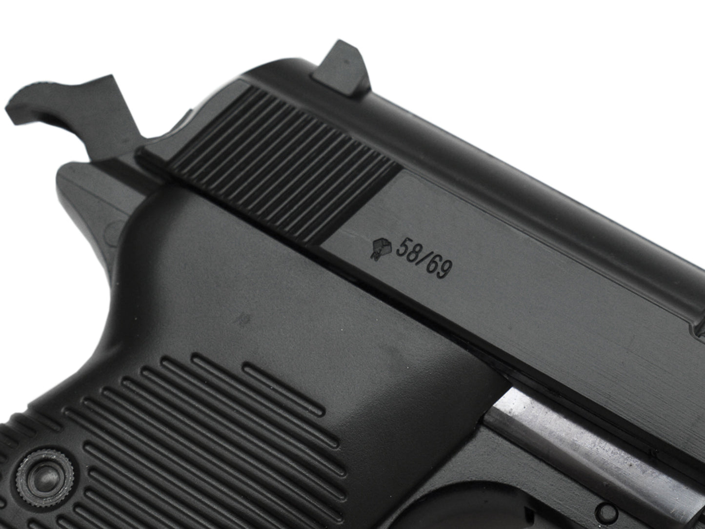 【CIVILIAN 刻印】WE ワルサー WALTHER P38L ガスブローバック ハンドガン.