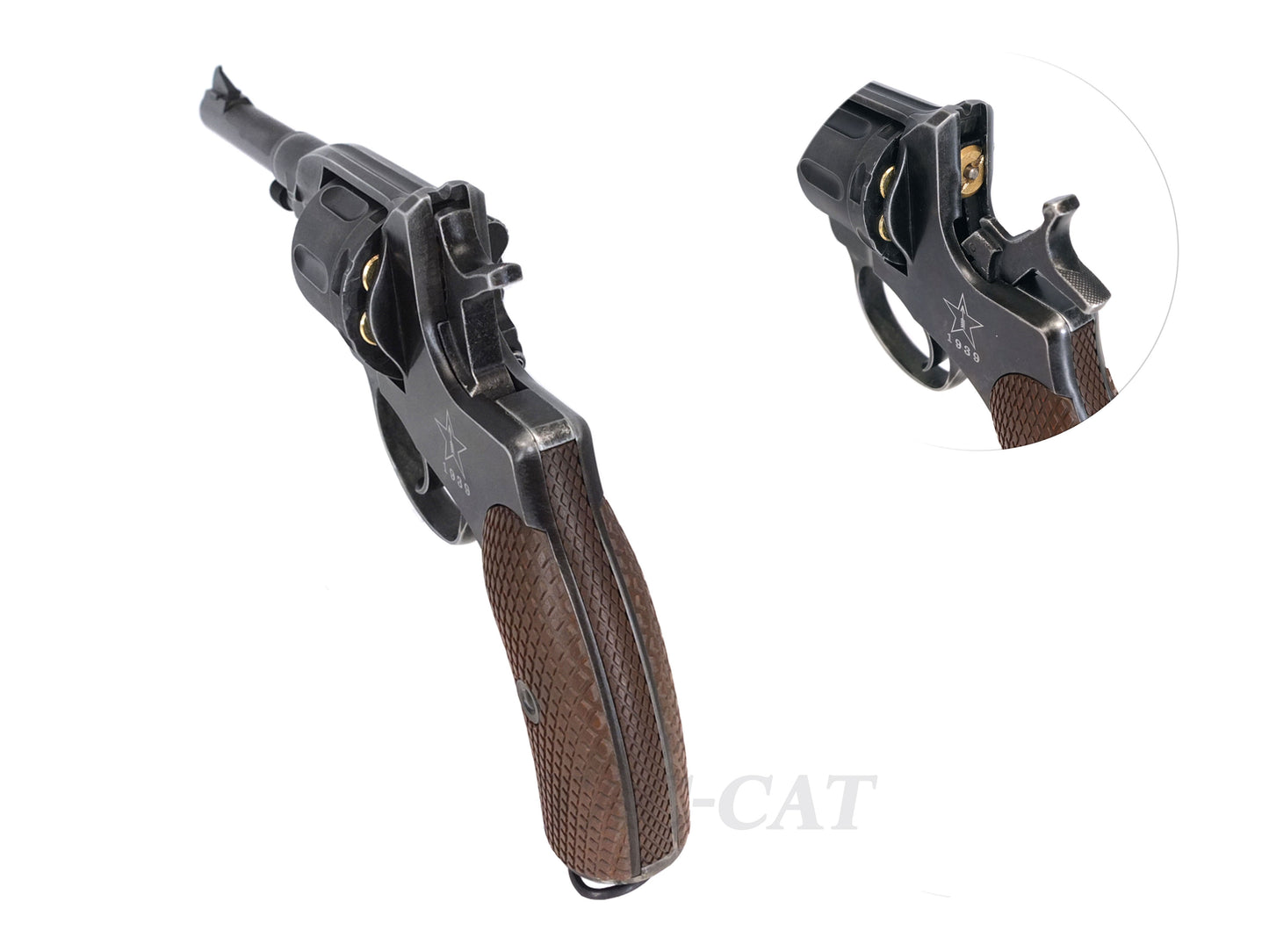 WinGun ナガン NAGANT M1895 4インチ CO2ガスリボ ルバー.