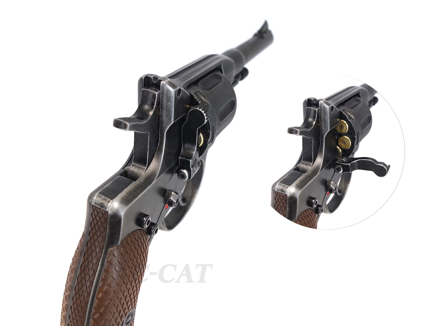 WinGun ナガン NAGANT M1895 4インチ CO2ガスリボ ルバー.