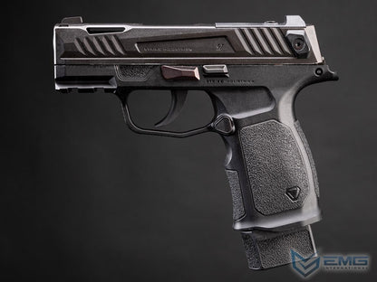 EMG Strike Industries SMP Strike Micro Pistol / P365 Gas Blowback Airsoft Pistol.