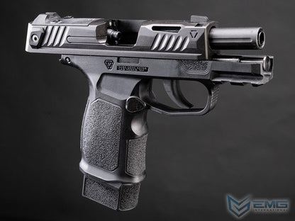 EMG Strike Industries SMP Strike Micro Pistol / P365 Gas Blowback Airsoft Pistol.