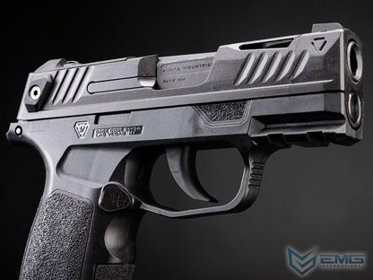 EMG Strike Industries SMP Strike Micro Pistol / P365 Gas Blowback Airsoft Pistol.