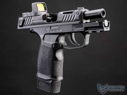 EMG Strike Industries SMP Strike Micro Pistol / P365 Gas Blowback Airsoft Pistol.